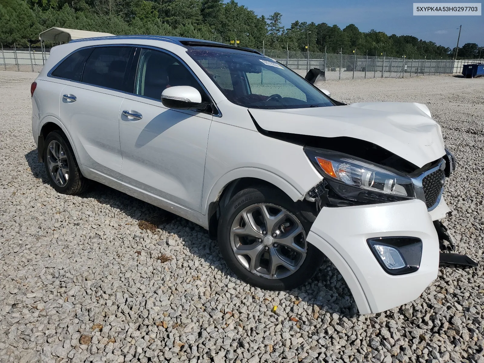 2017 Kia Sorento Sx VIN: 5XYPK4A53HG297703 Lot: 68518864