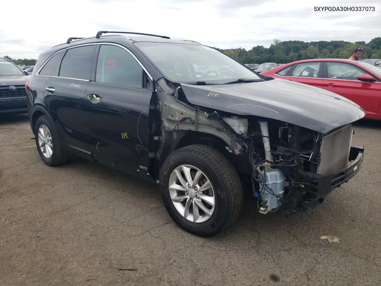 5XYPGDA30HG337073 2017 Kia Sorento Lx