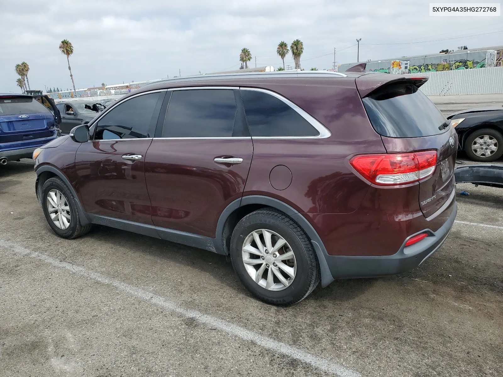 2017 Kia Sorento Lx VIN: 5XYPG4A35HG272768 Lot: 68892634