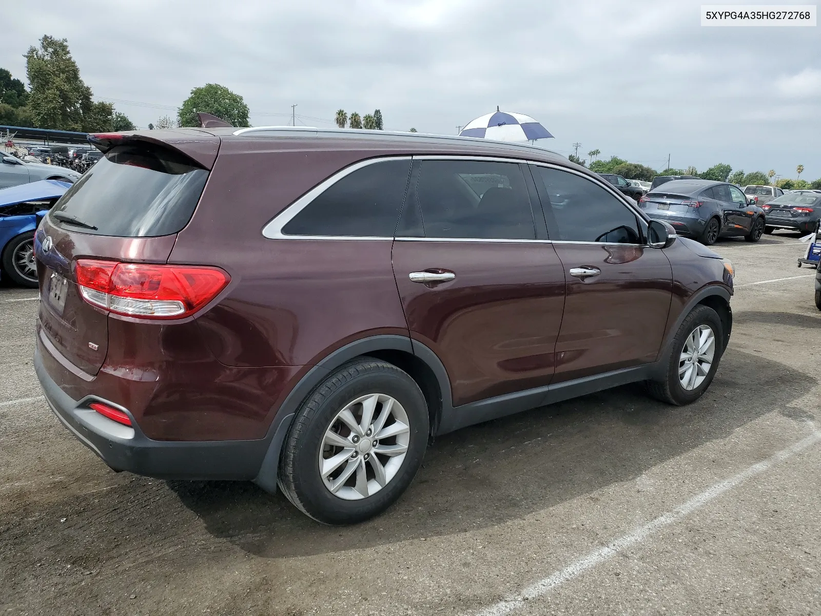 5XYPG4A35HG272768 2017 Kia Sorento Lx