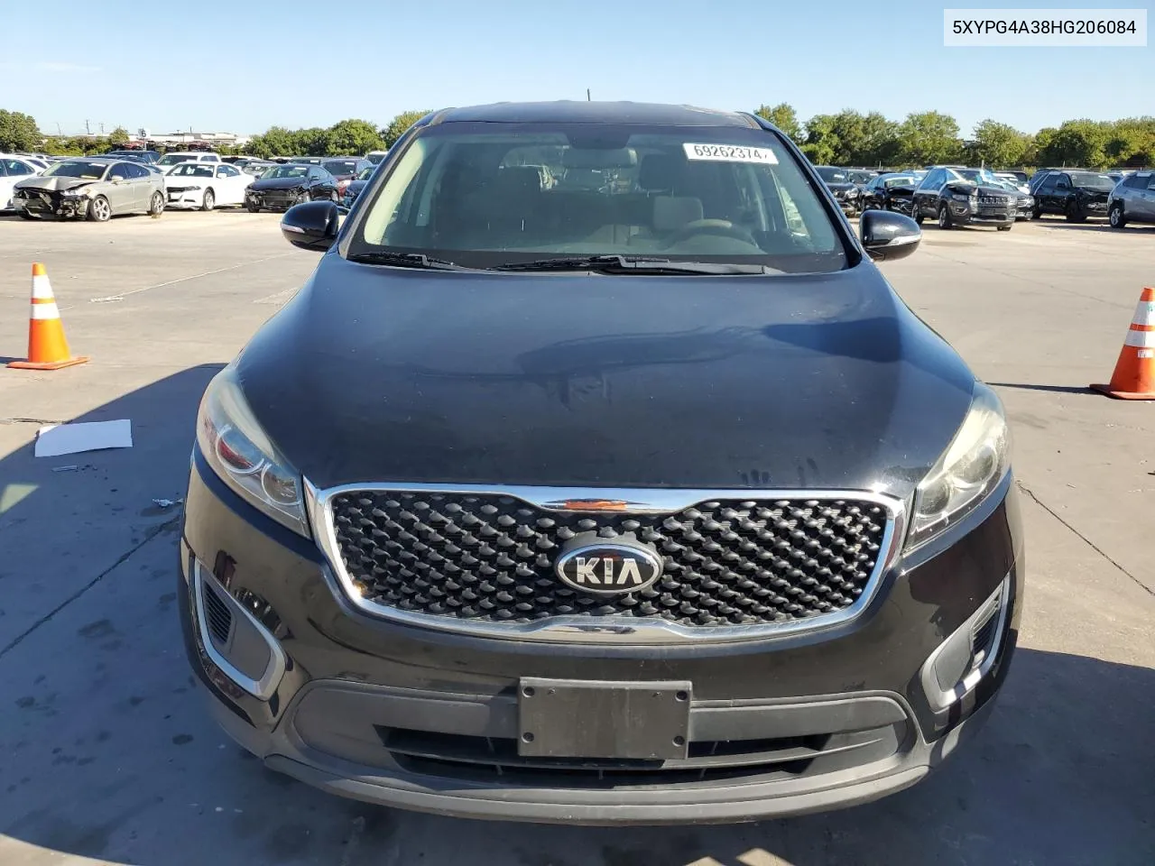 2017 Kia Sorento Lx VIN: 5XYPG4A38HG206084 Lot: 69262374