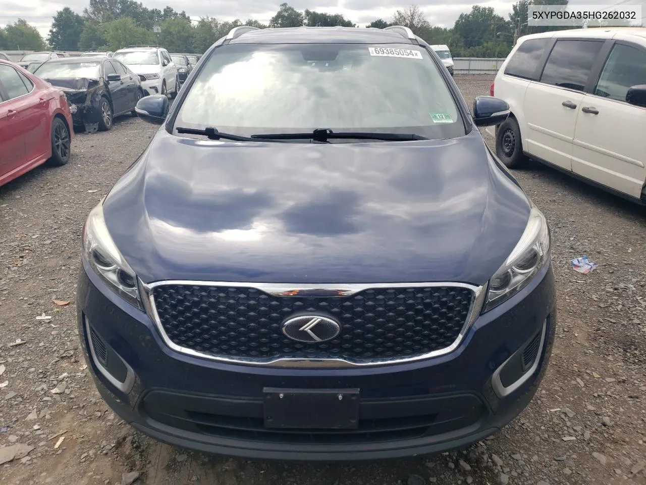 2017 Kia Sorento Lx VIN: 5XYPGDA35HG262032 Lot: 69385054