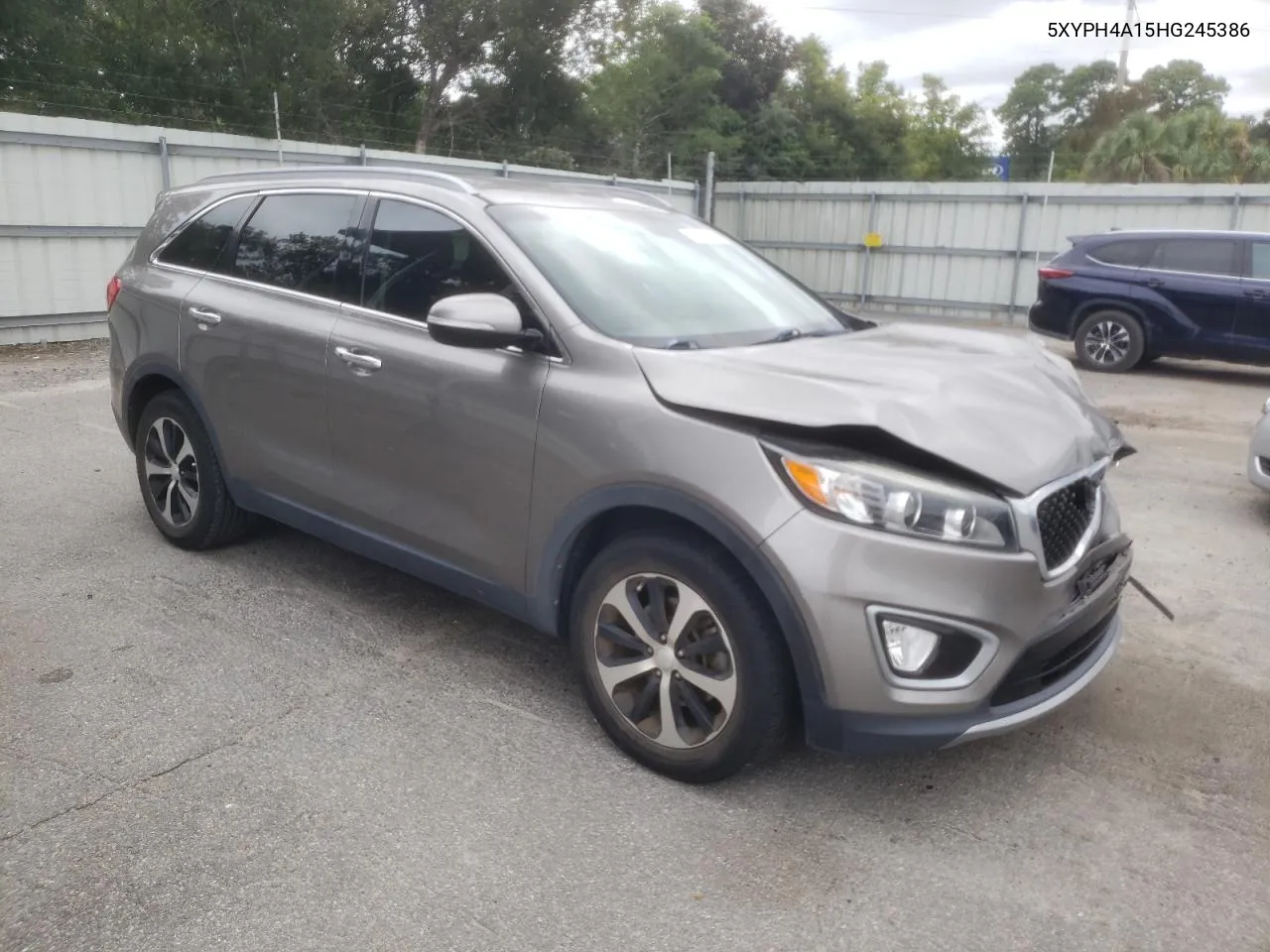 2017 Kia Sorento Ex VIN: 5XYPH4A15HG245386 Lot: 69394924