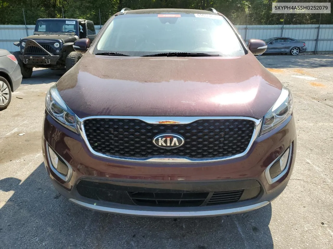 5XYPH4A55HG252079 2017 Kia Sorento Ex