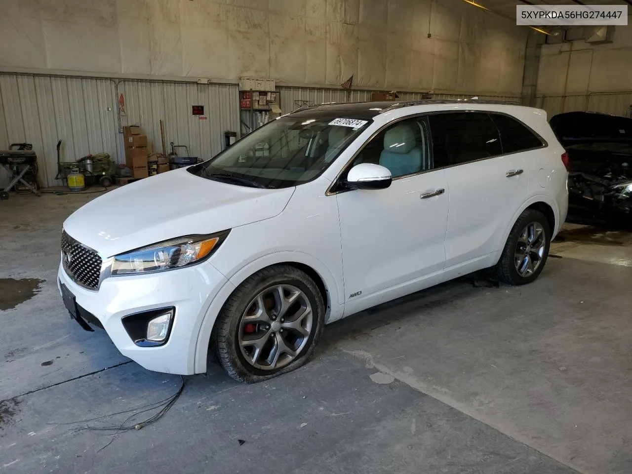 2017 Kia Sorento Sx VIN: 5XYPKDA56HG274447 Lot: 69706874