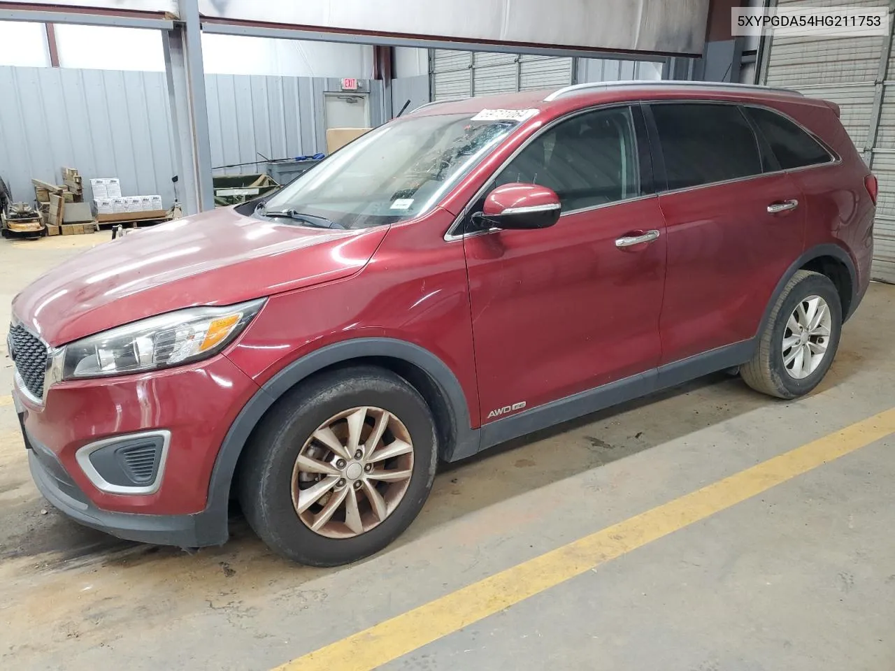 5XYPGDA54HG211753 2017 Kia Sorento Lx