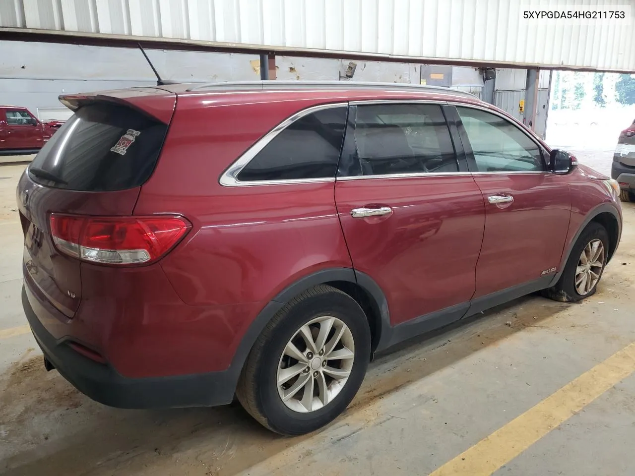 2017 Kia Sorento Lx VIN: 5XYPGDA54HG211753 Lot: 69731064