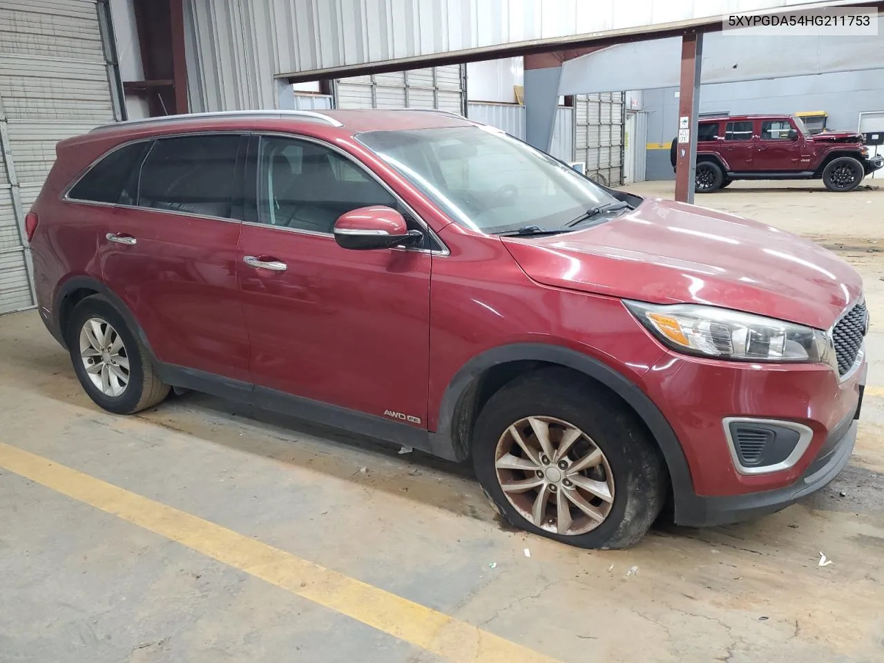 2017 Kia Sorento Lx VIN: 5XYPGDA54HG211753 Lot: 69731064