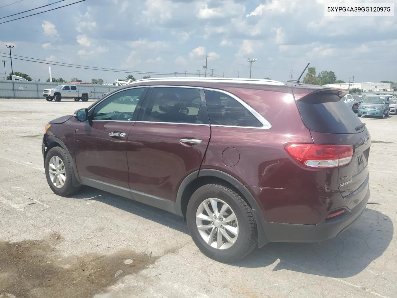 2017 Kia Sorento Lx VIN: 5XYPG4A39GG120975 Lot: 69780464