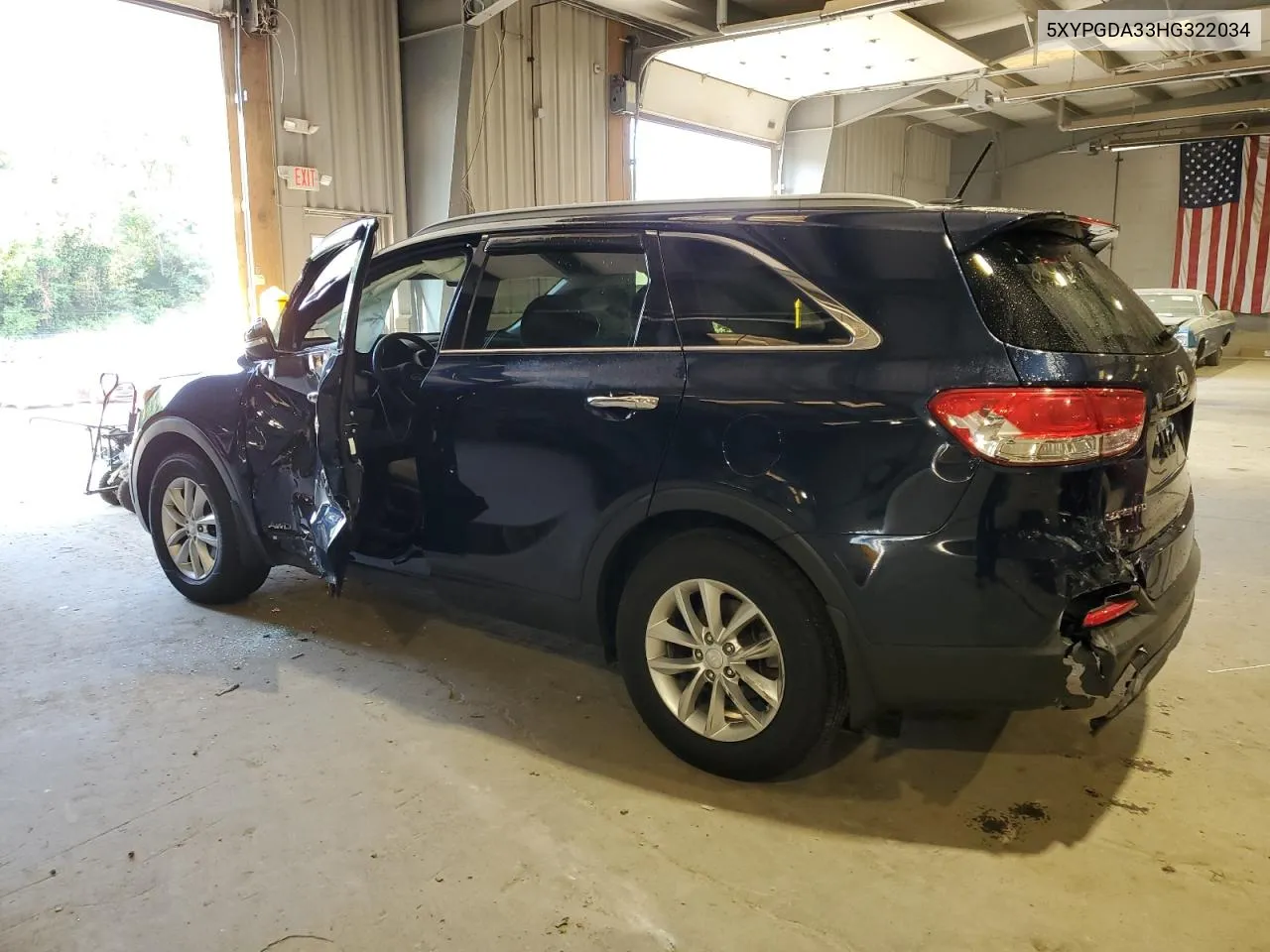 2017 Kia Sorento Lx VIN: 5XYPGDA33HG322034 Lot: 69814434