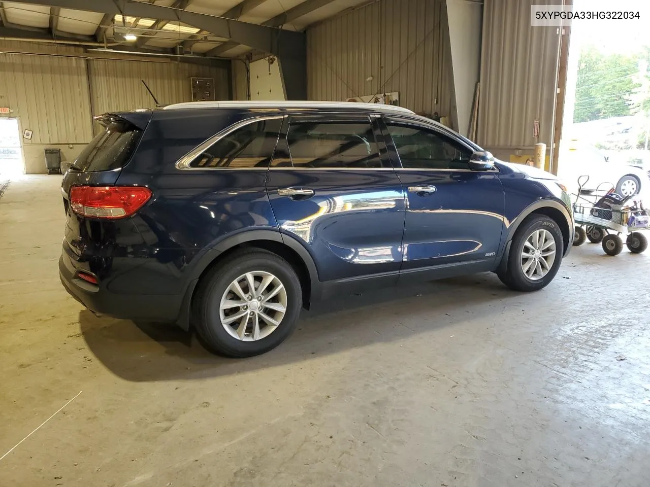 2017 Kia Sorento Lx VIN: 5XYPGDA33HG322034 Lot: 69814434