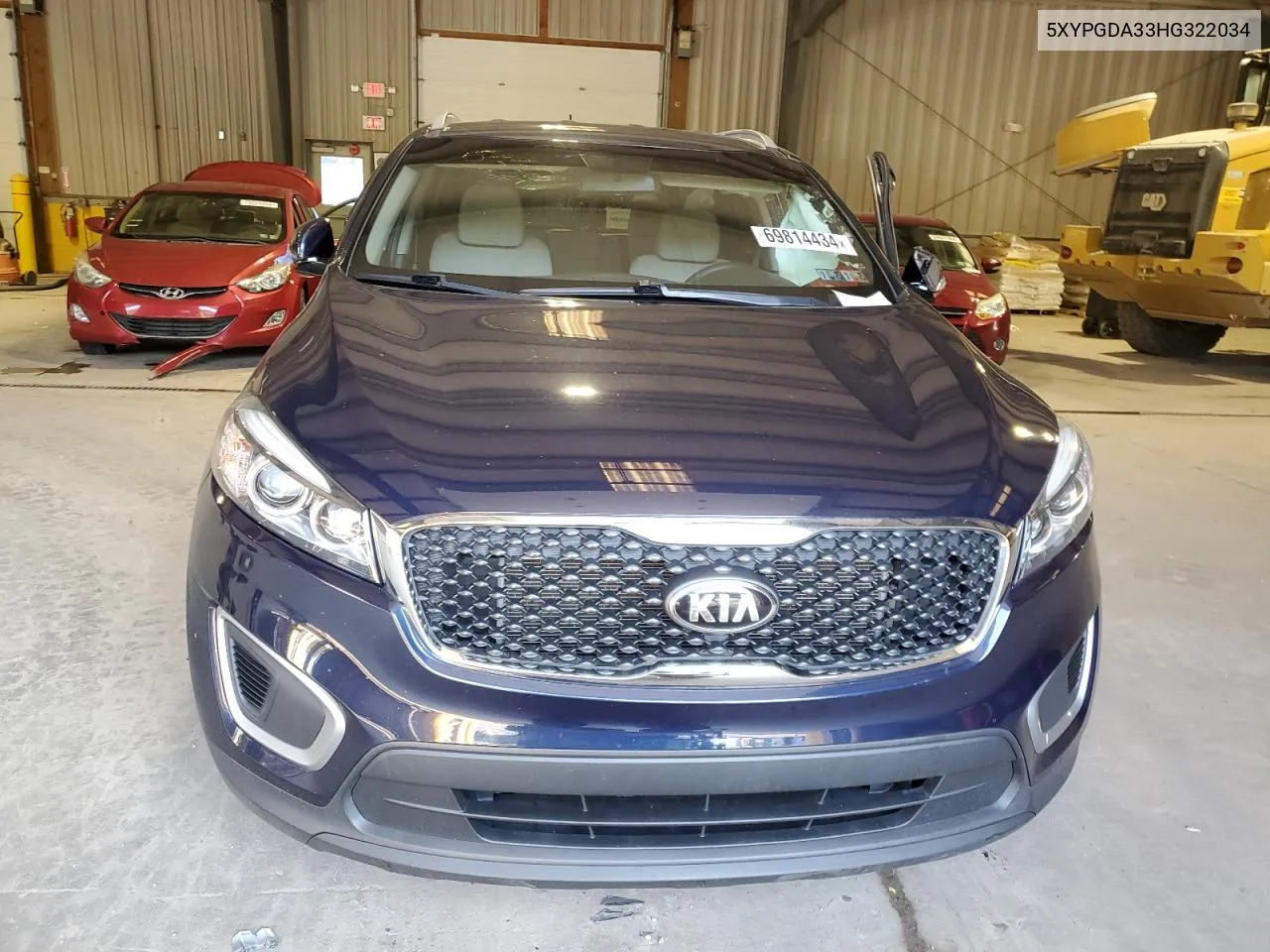 5XYPGDA33HG322034 2017 Kia Sorento Lx