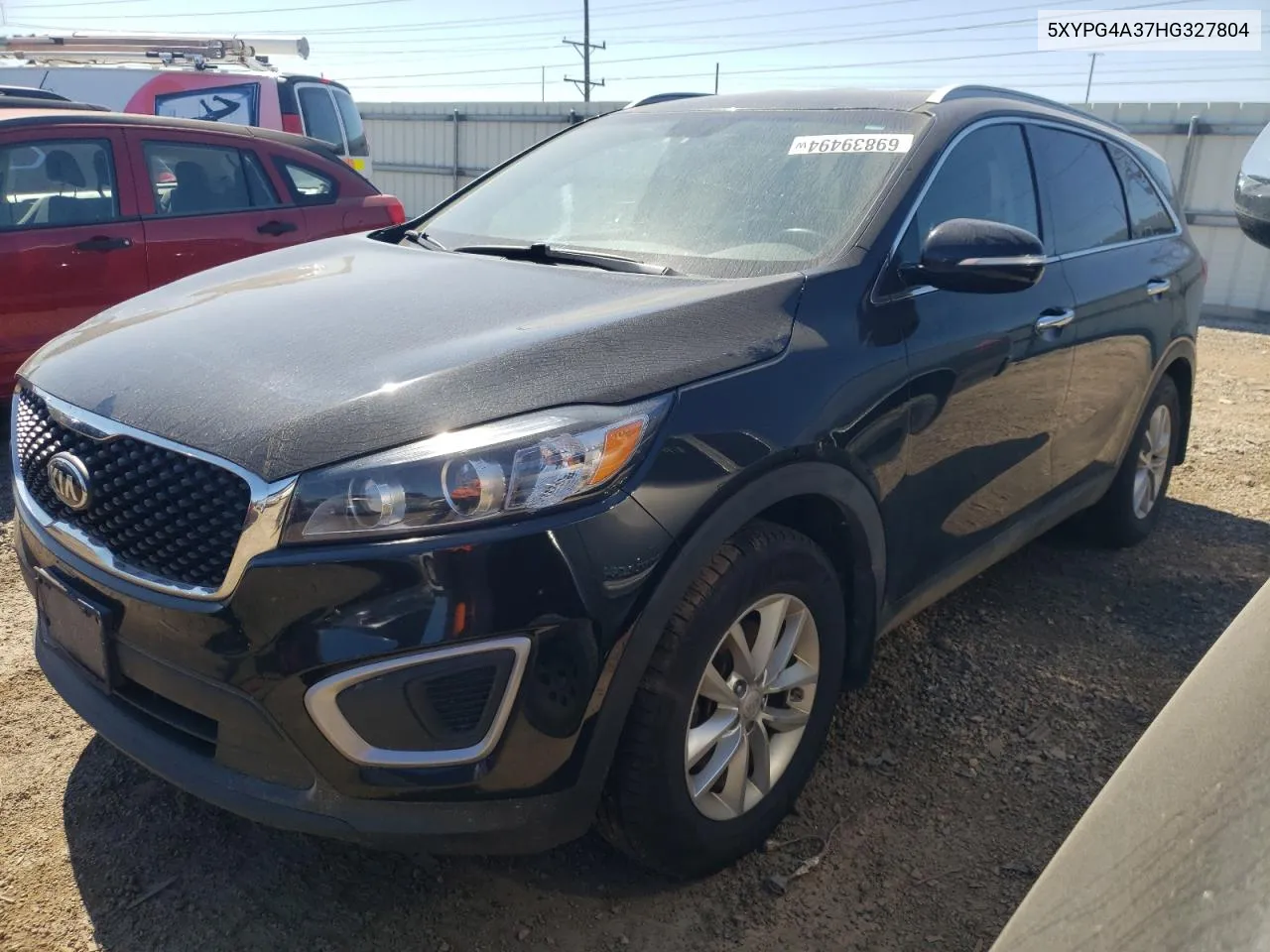 2017 Kia Sorento Lx VIN: 5XYPG4A37HG327804 Lot: 69839494