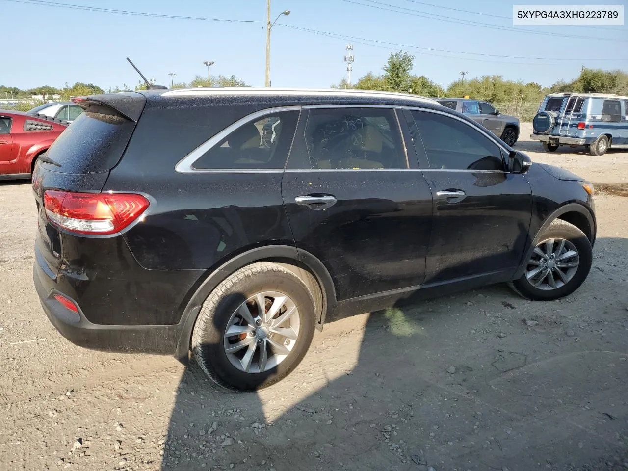 5XYPG4A3XHG223789 2017 Kia Sorento Lx