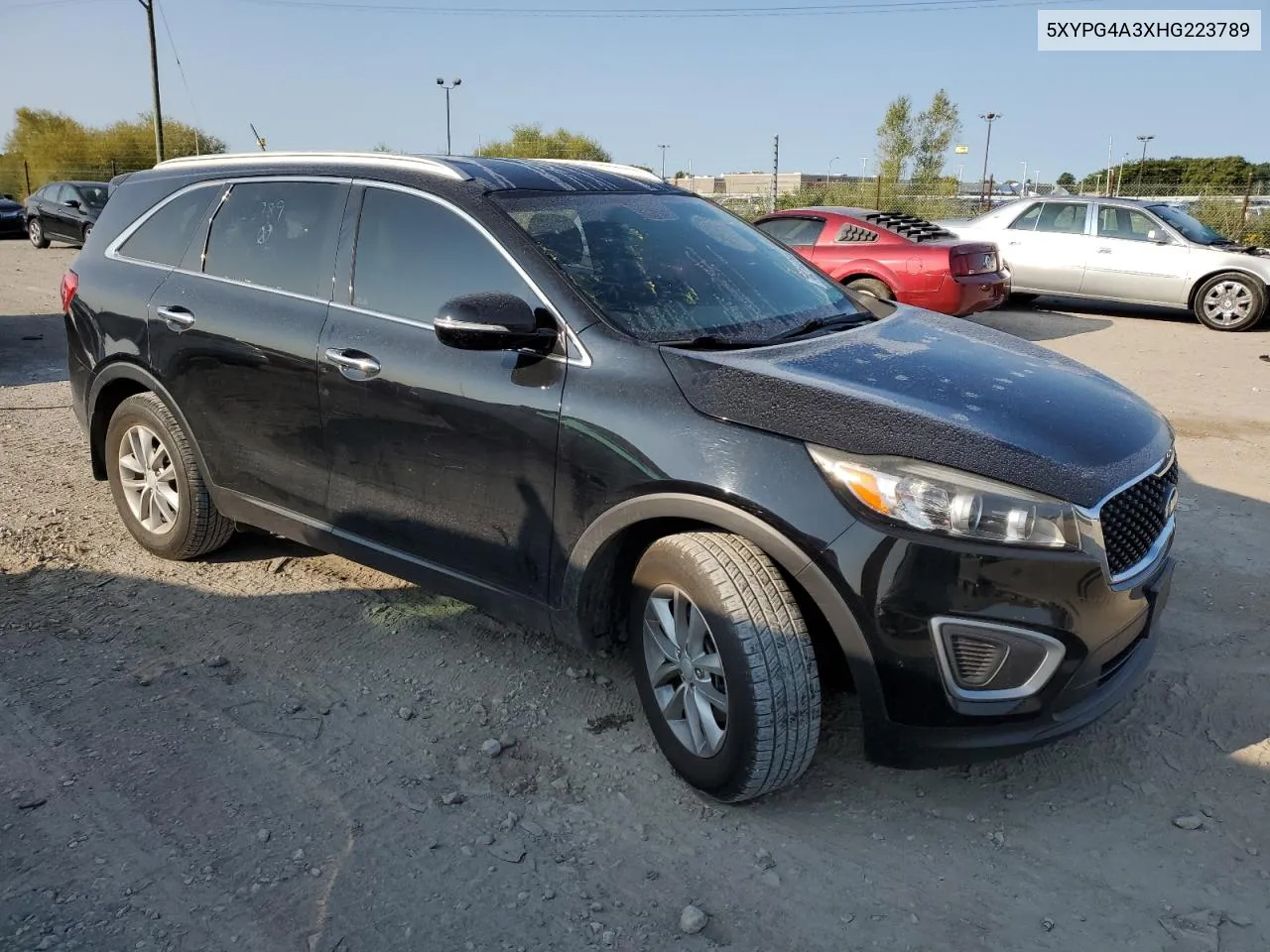 2017 Kia Sorento Lx VIN: 5XYPG4A3XHG223789 Lot: 70214284