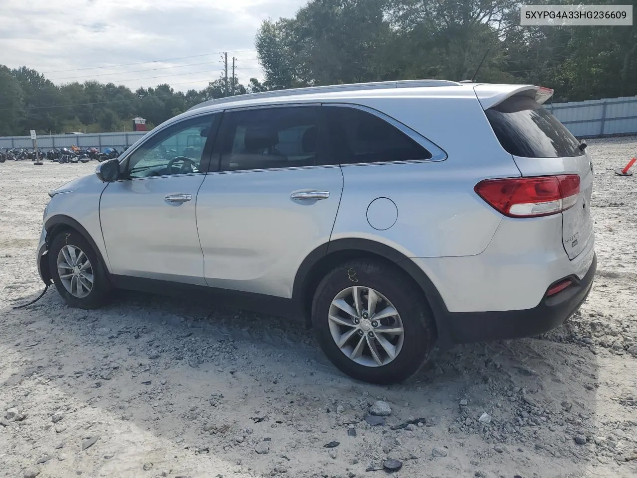 2017 Kia Sorento Lx VIN: 5XYPG4A33HG236609 Lot: 70256494