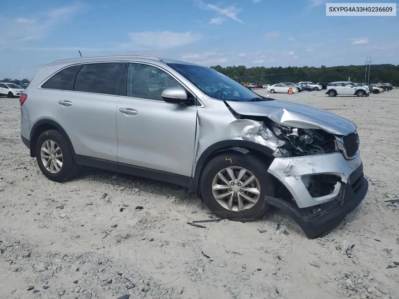 2017 Kia Sorento Lx VIN: 5XYPG4A33HG236609 Lot: 70256494