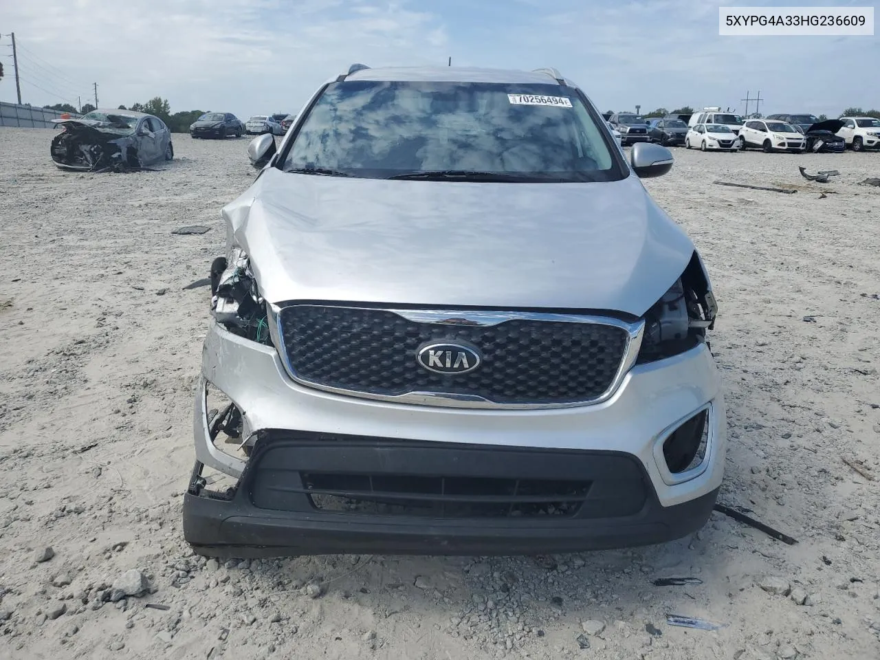 2017 Kia Sorento Lx VIN: 5XYPG4A33HG236609 Lot: 70256494