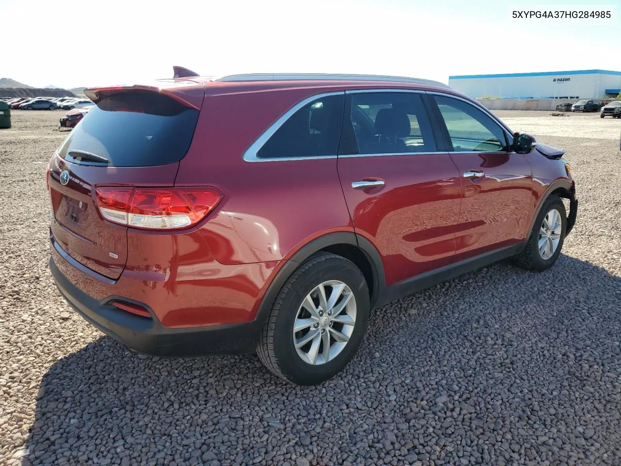 2017 Kia Sorento Lx VIN: 5XYPG4A37HG284985 Lot: 70292854