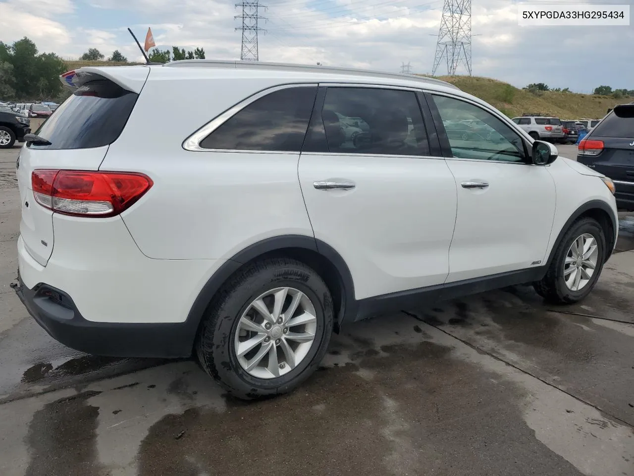 5XYPGDA33HG295434 2017 Kia Sorento Lx