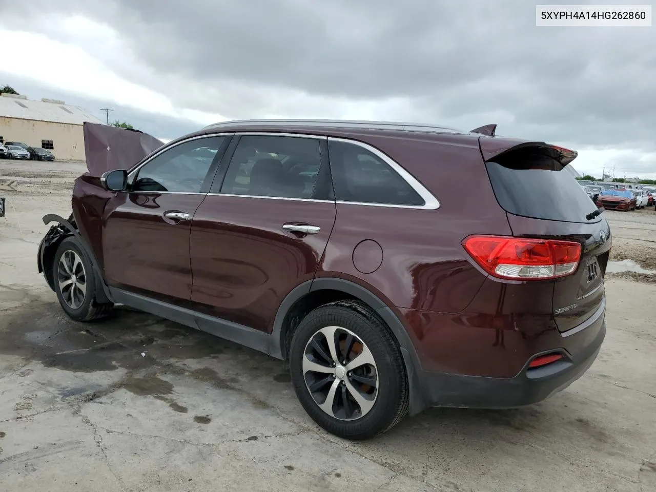 2017 Kia Sorento Ex VIN: 5XYPH4A14HG262860 Lot: 70539434