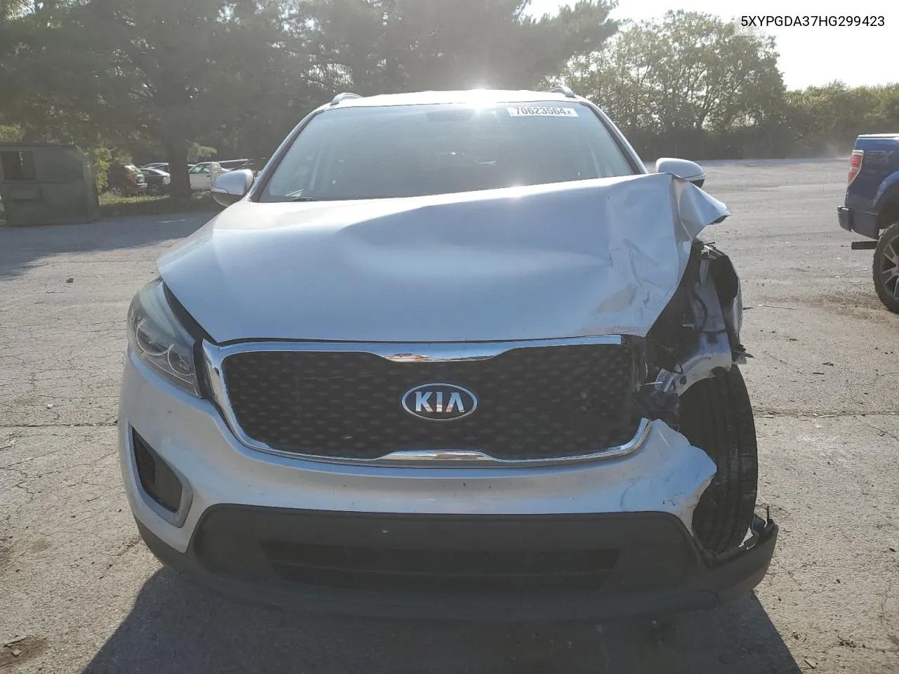 2017 Kia Sorento Lx VIN: 5XYPGDA37HG299423 Lot: 70623564