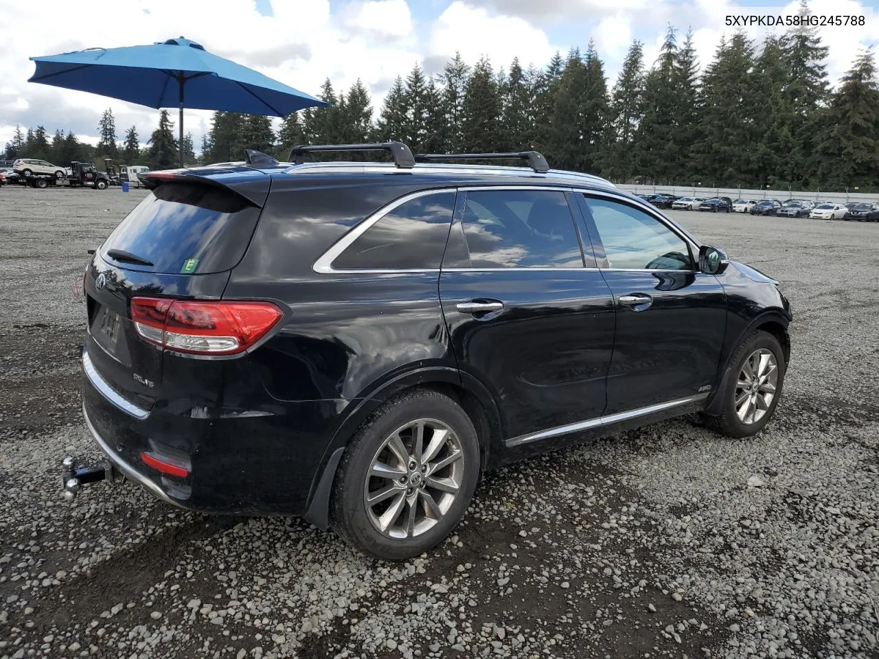 2017 Kia Sorento Sx VIN: 5XYPKDA58HG245788 Lot: 70706414