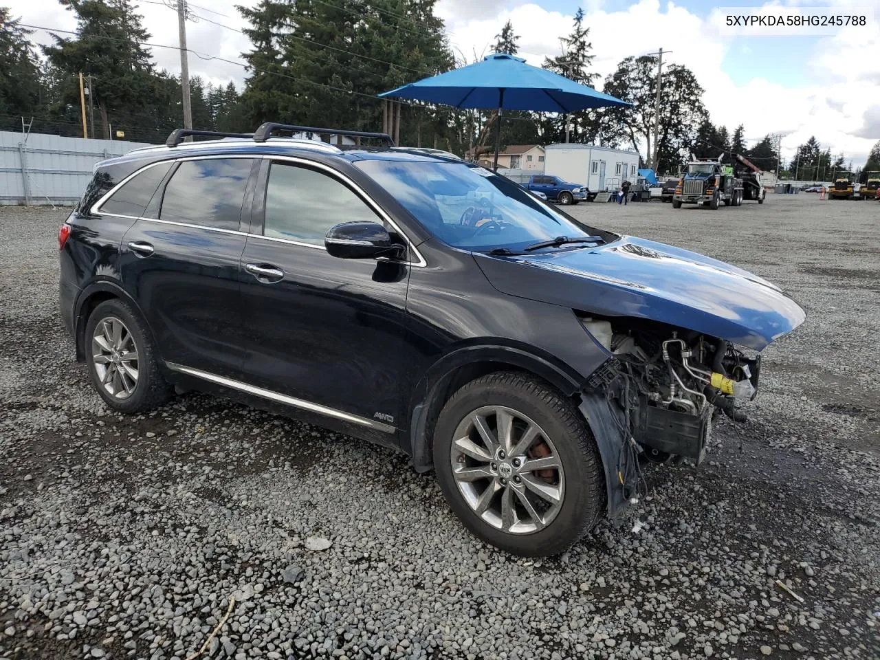 5XYPKDA58HG245788 2017 Kia Sorento Sx