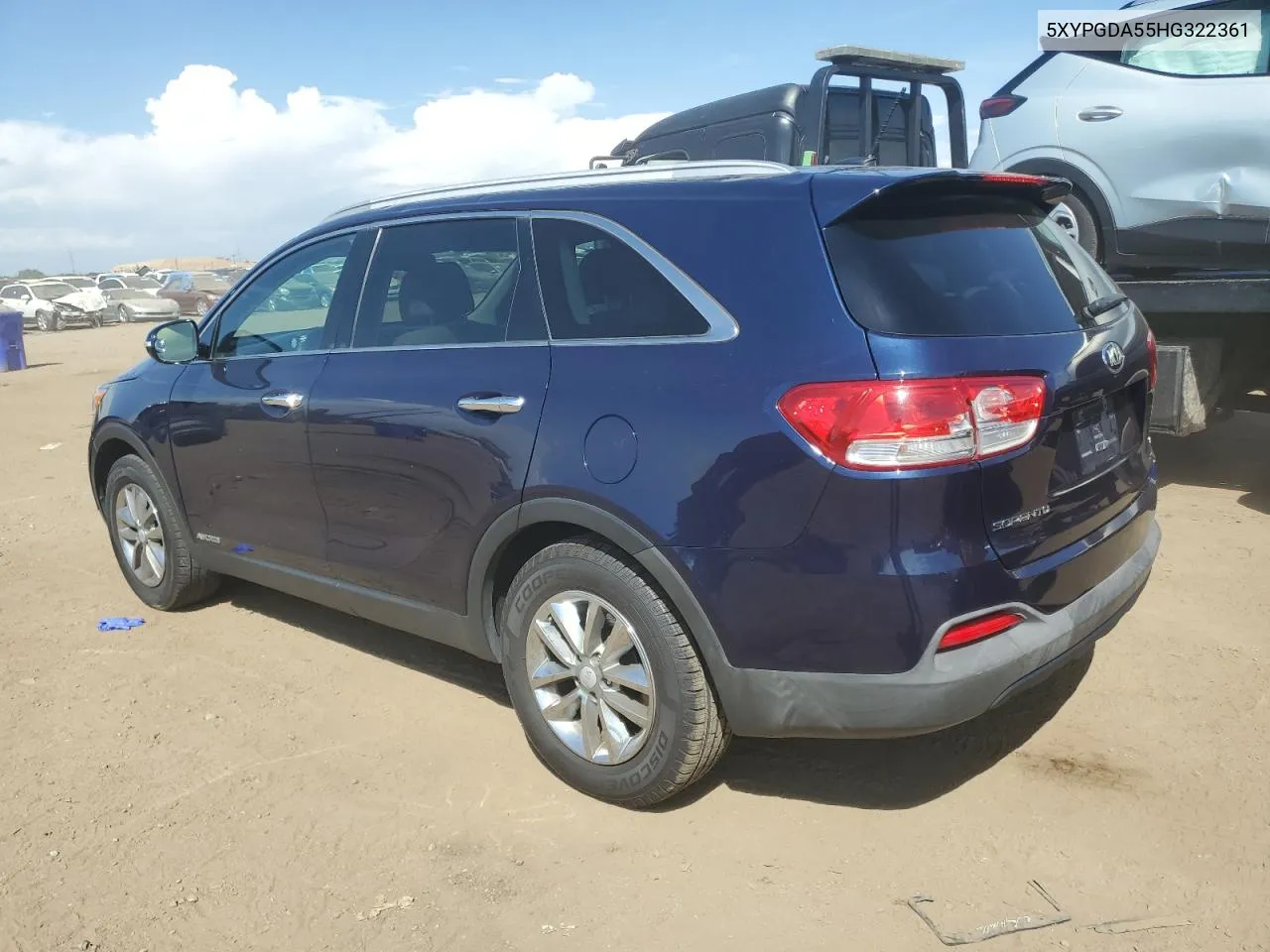 5XYPGDA55HG322361 2017 Kia Sorento Lx