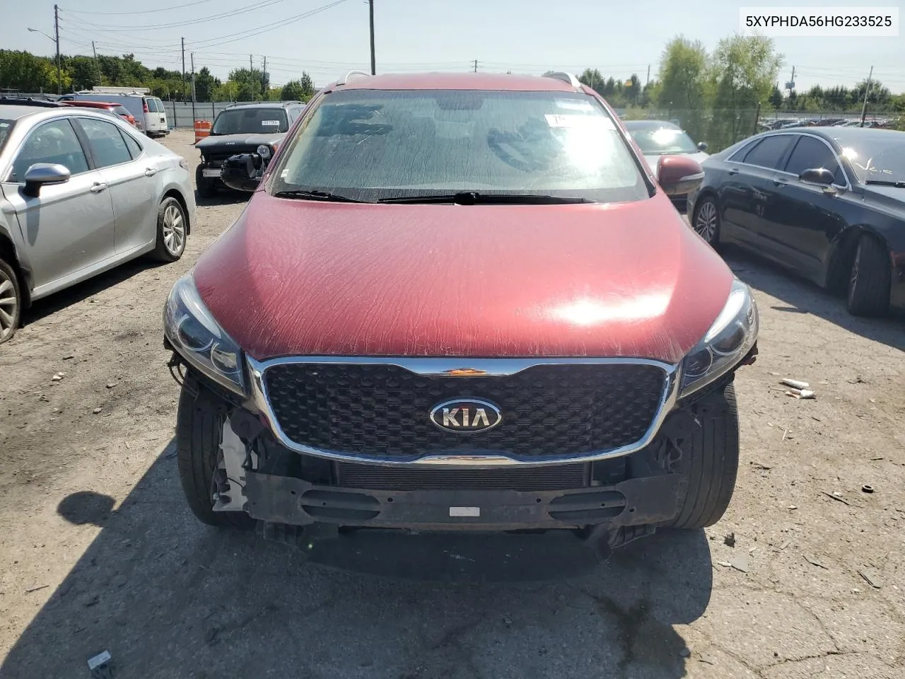 5XYPHDA56HG233525 2017 Kia Sorento Ex