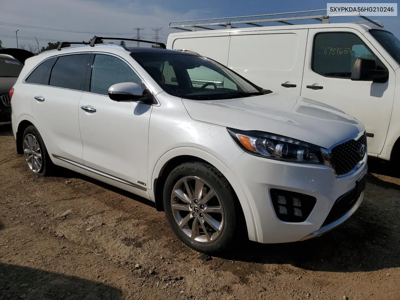 5XYPKDA56HG210246 2017 Kia Sorento Sx