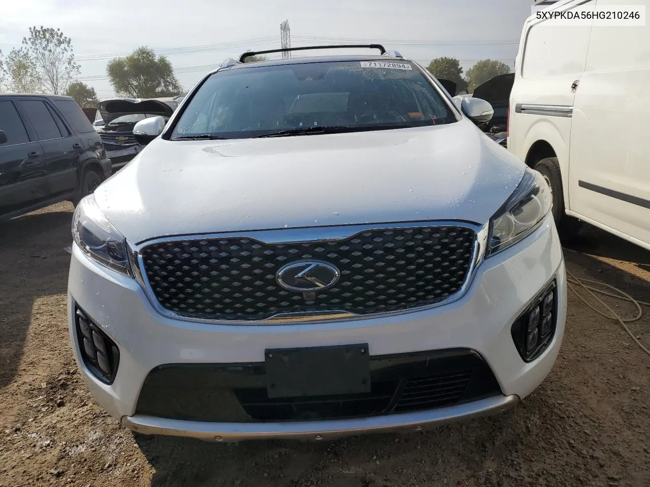 2017 Kia Sorento Sx VIN: 5XYPKDA56HG210246 Lot: 71172894