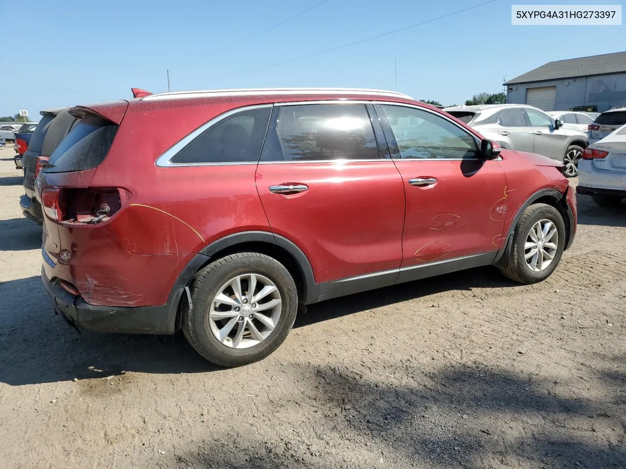 5XYPG4A31HG273397 2017 Kia Sorento Lx