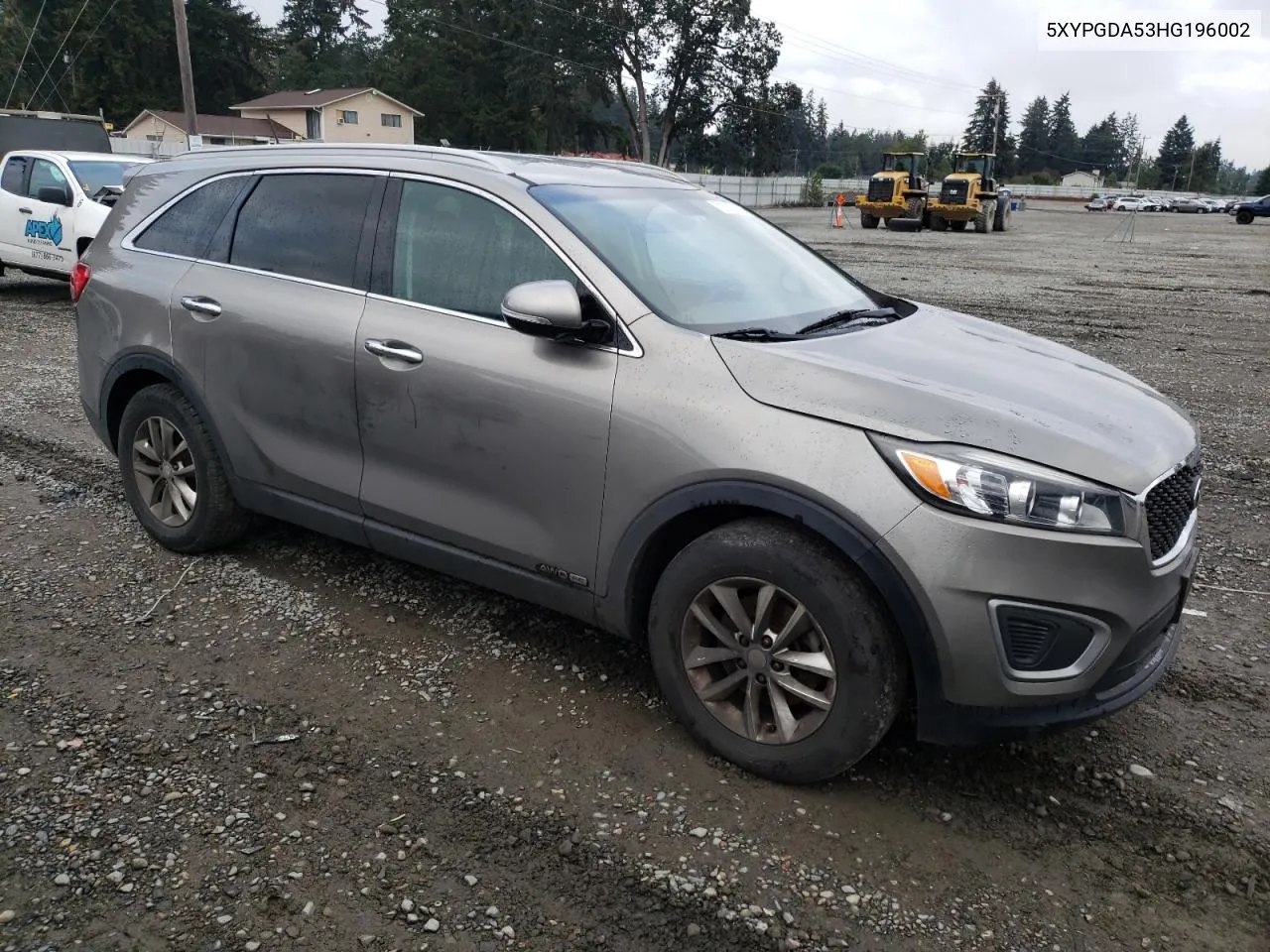 5XYPGDA53HG196002 2017 Kia Sorento Lx