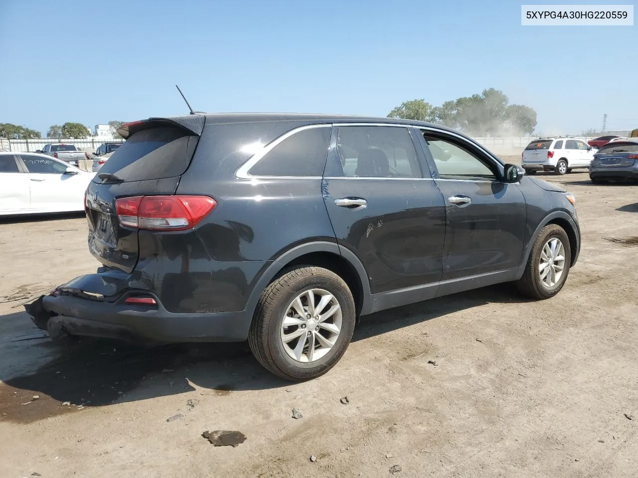 5XYPG4A30HG220559 2017 Kia Sorento Lx