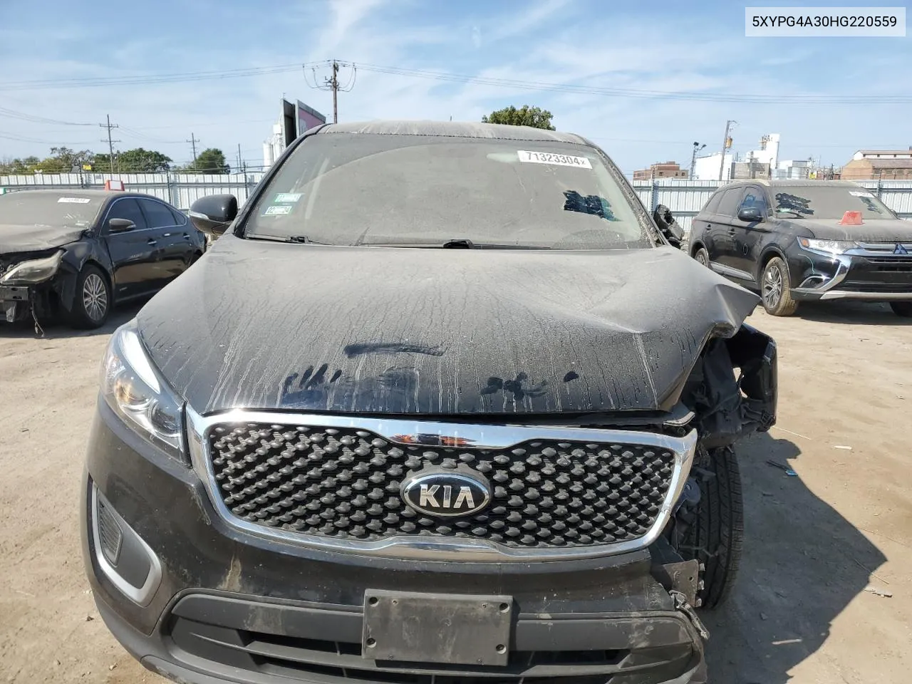 2017 Kia Sorento Lx VIN: 5XYPG4A30HG220559 Lot: 71323304