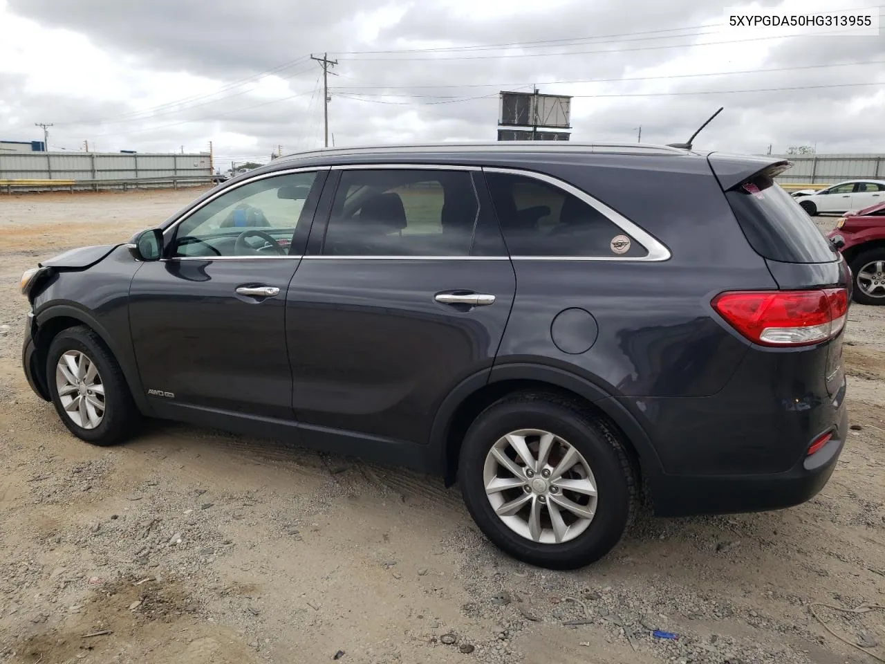 2017 Kia Sorento Lx VIN: 5XYPGDA50HG313955 Lot: 71360014