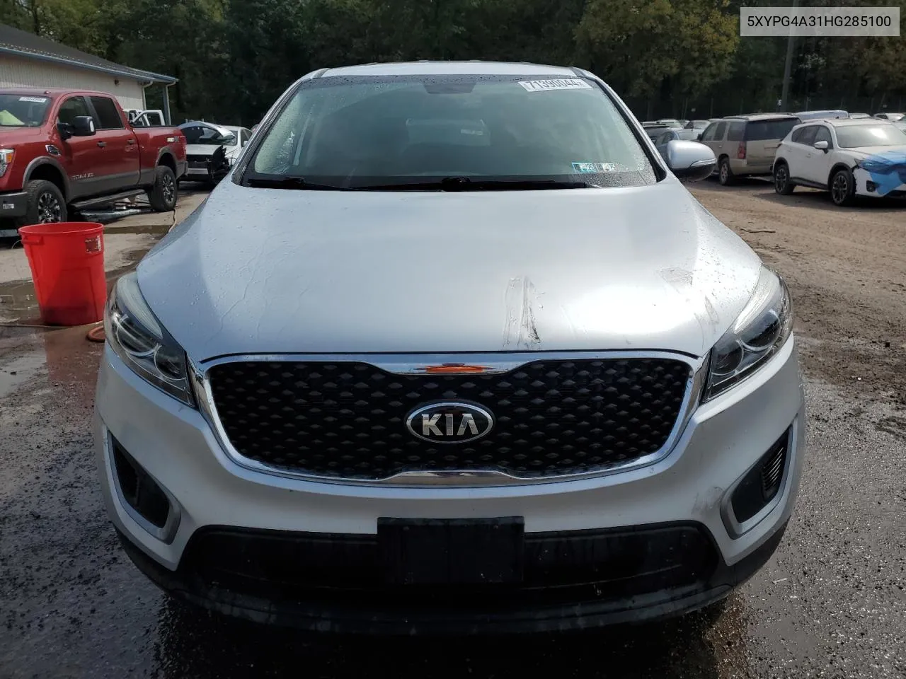 2017 Kia Sorento Lx VIN: 5XYPG4A31HG285100 Lot: 71390044