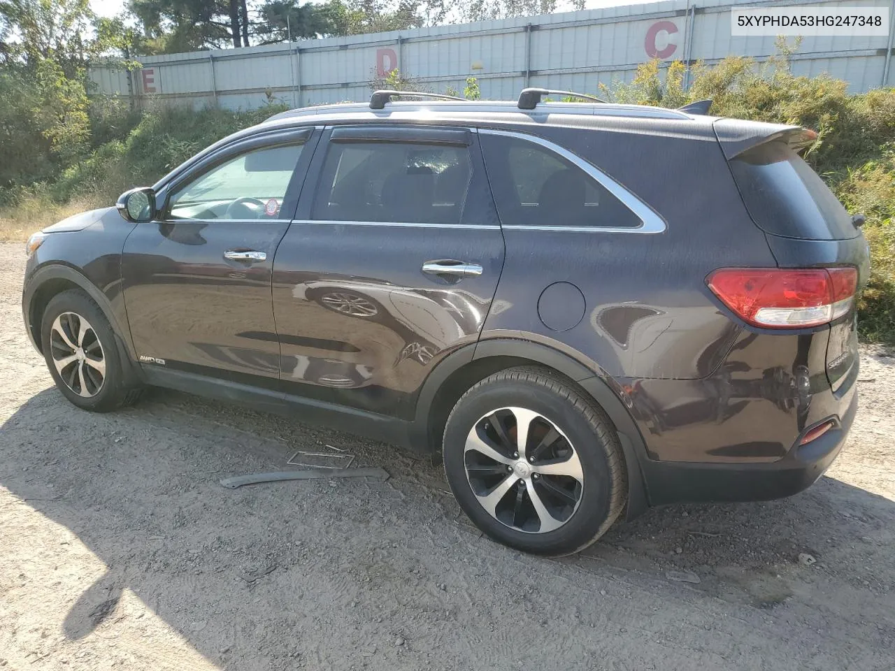 5XYPHDA53HG247348 2017 Kia Sorento Ex