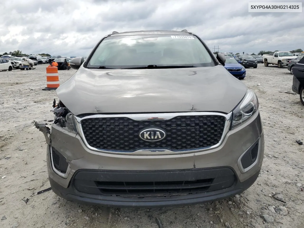 2017 Kia Sorento Lx VIN: 5XYPG4A30HG214325 Lot: 71555074