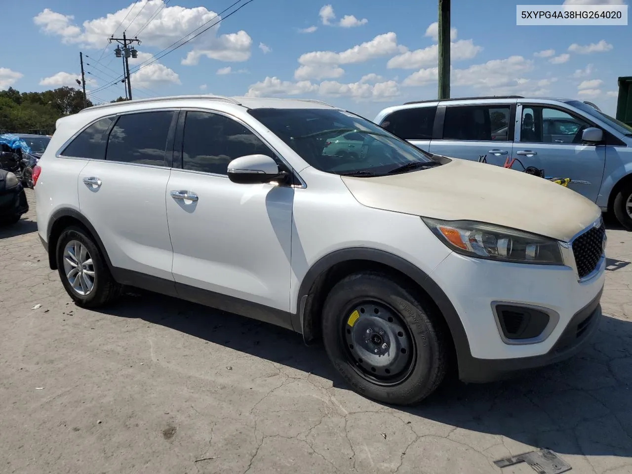 2017 Kia Sorento Lx VIN: 5XYPG4A38HG264020 Lot: 71629854