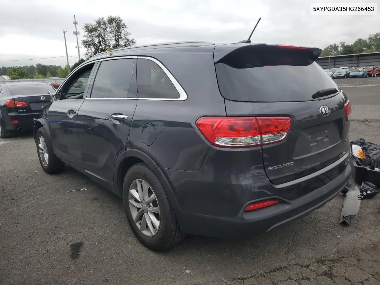 2017 Kia Sorento Lx VIN: 5XYPGDA35HG266453 Lot: 71638514