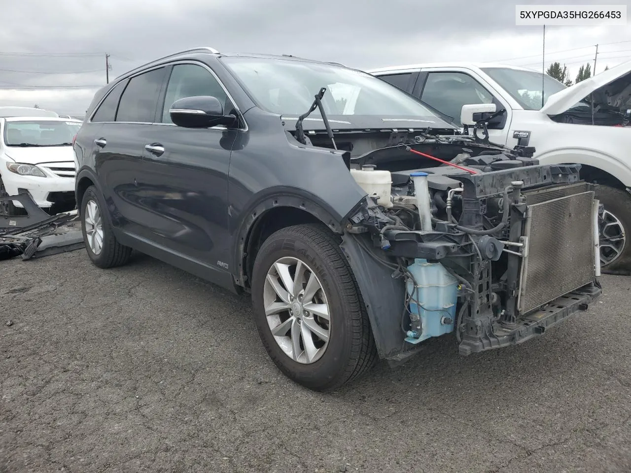 5XYPGDA35HG266453 2017 Kia Sorento Lx