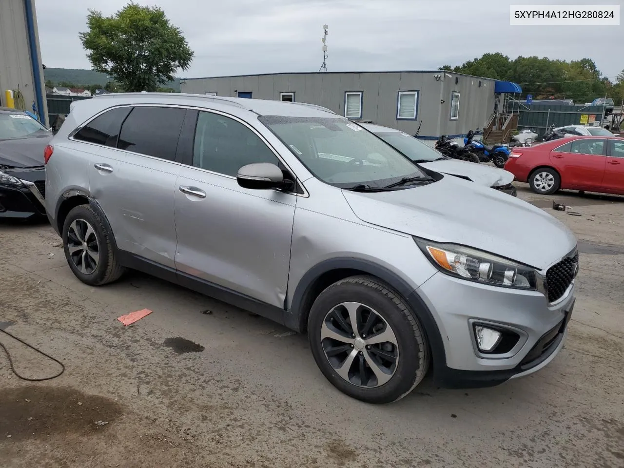 2017 Kia Sorento Ex VIN: 5XYPH4A12HG280824 Lot: 71791394