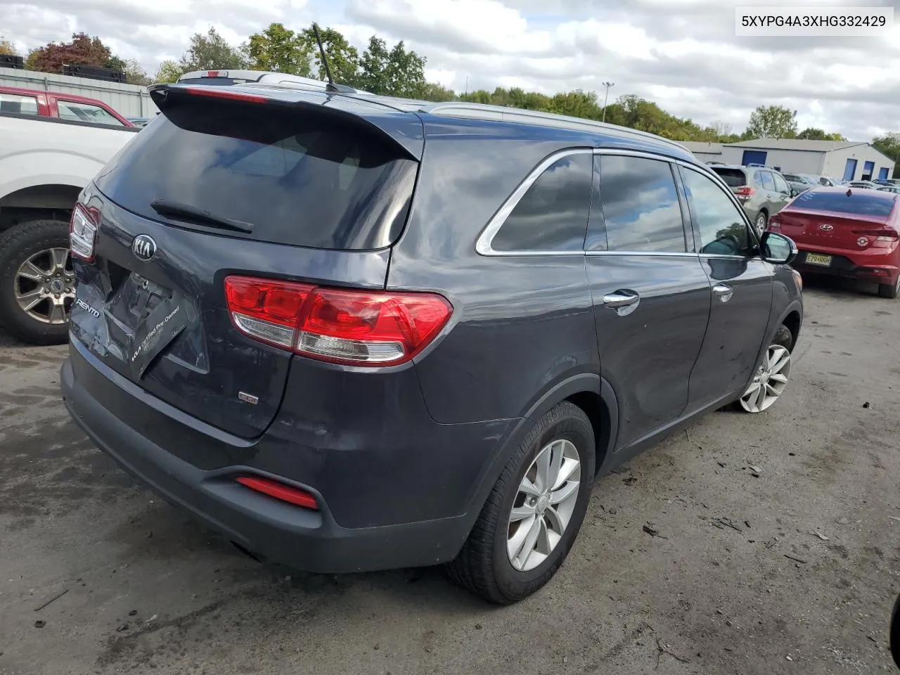 2017 Kia Sorento Lx VIN: 5XYPG4A3XHG332429 Lot: 71797244