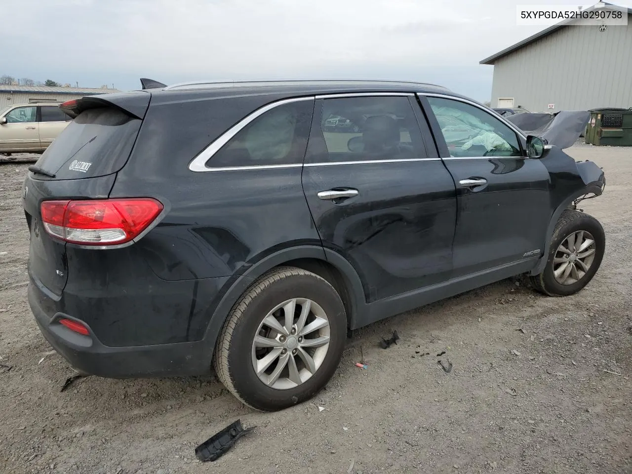 5XYPGDA52HG290758 2017 Kia Sorento Lx