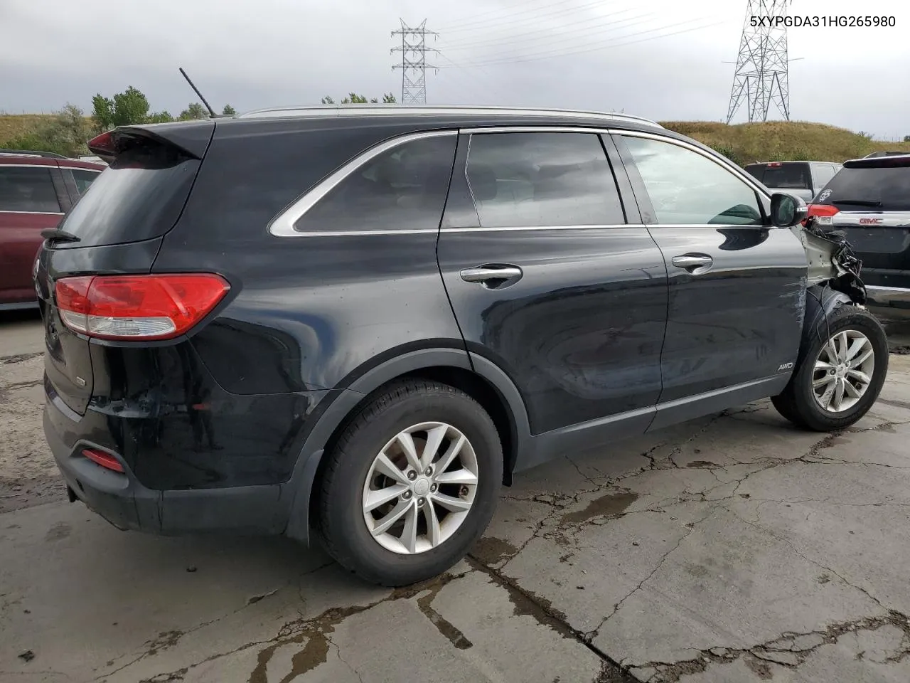 5XYPGDA31HG265980 2017 Kia Sorento Lx