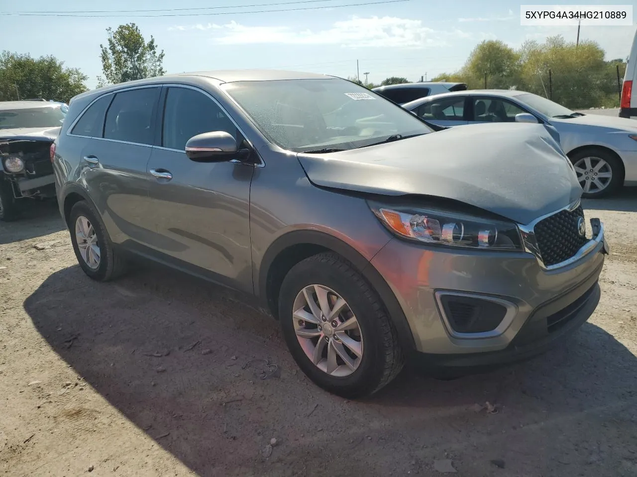 5XYPG4A34HG210889 2017 Kia Sorento Lx