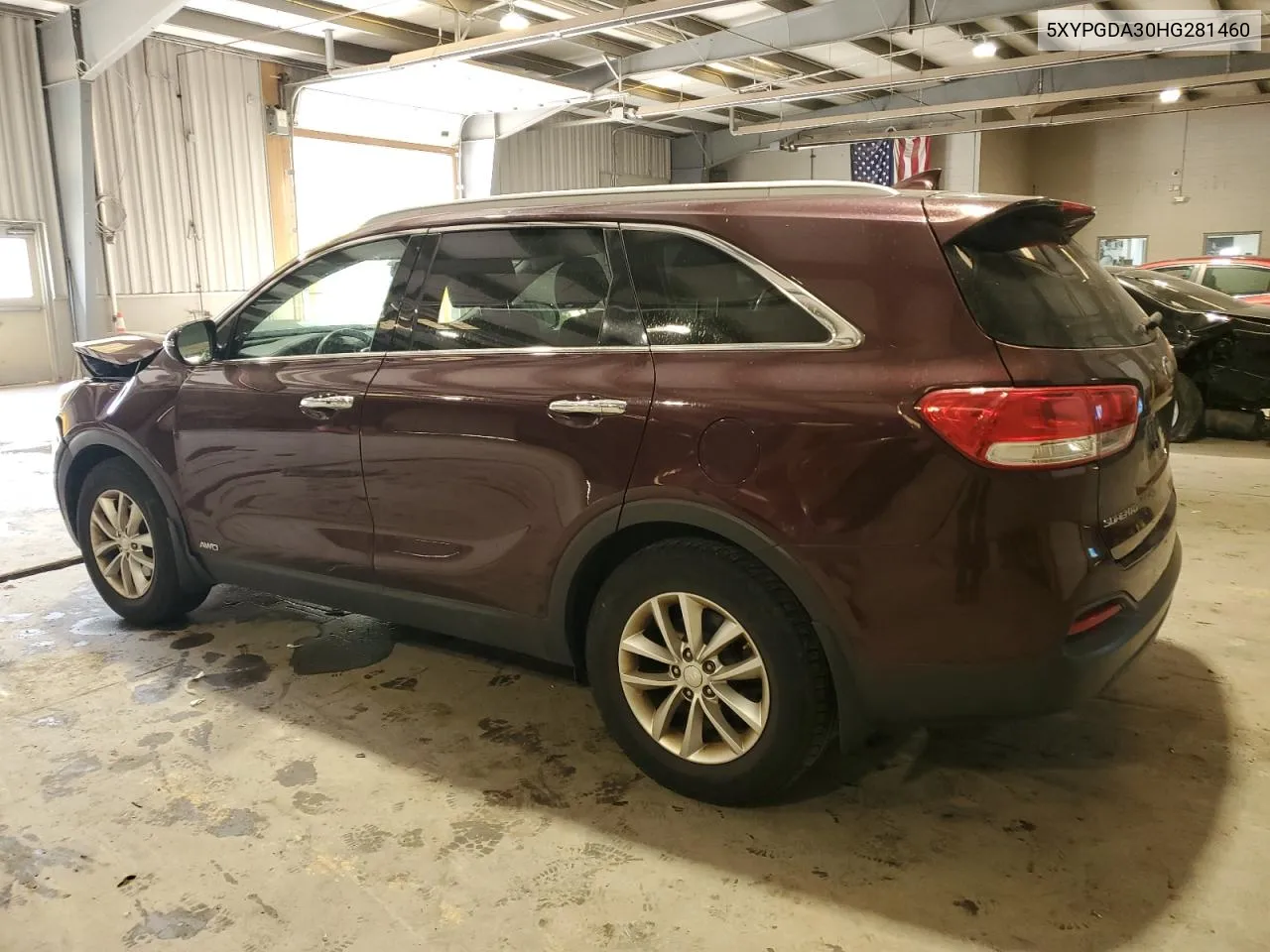 2017 Kia Sorento Lx VIN: 5XYPGDA30HG281460 Lot: 72359474