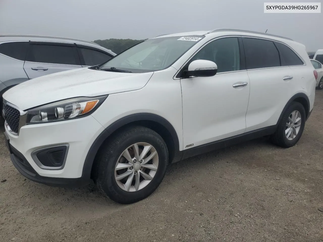 2017 Kia Sorento Lx VIN: 5XYPGDA39HG265967 Lot: 72402914